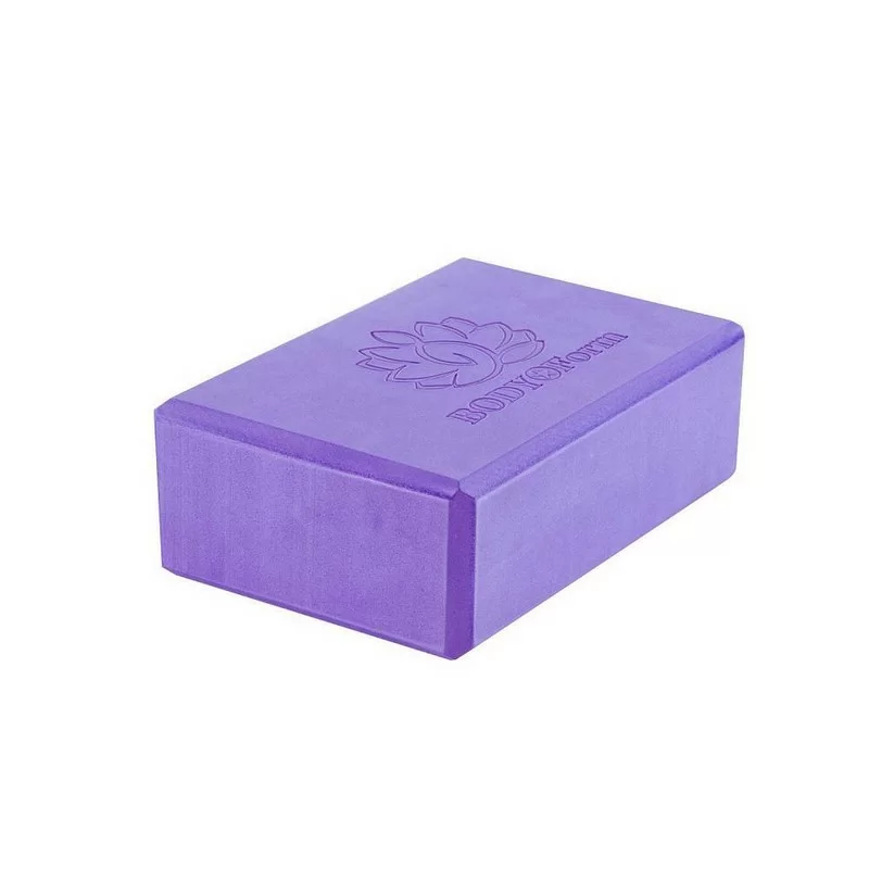 Реальное фото Блок для йоги BF-YB02 фиолетовый от магазина СпортСЕ