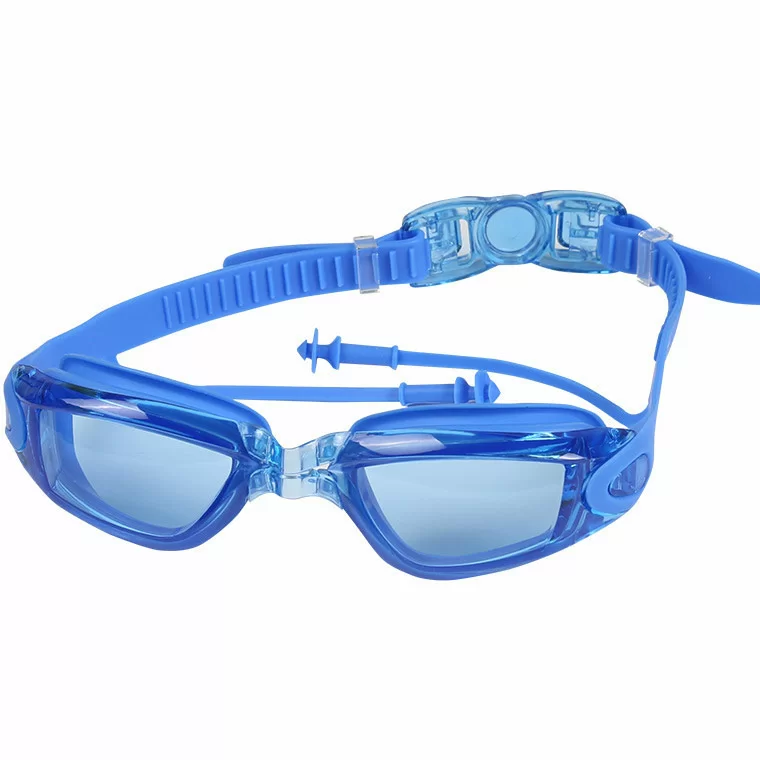 Реальное фото Очки для плавания B31569 синие 10018387 от магазина СпортСЕ
