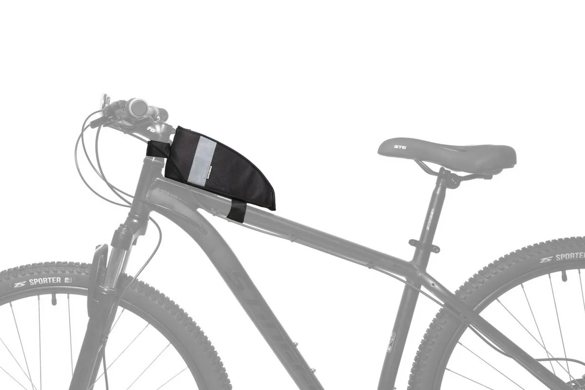 Реальное фото Велосумка на раму Sahoo 122003 размер M Х103244 от магазина СпортСЕ