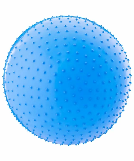 Реальное фото Мяч массажный 75 см StarFit GB-301 антивзрыв синий 7208 от магазина СпортСЕ