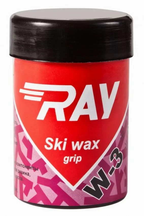 Реальное фото Мазь лыжная Ray W-3 0°C синтетическая 35 г фиолетовая W-3 от магазина СпортСЕ