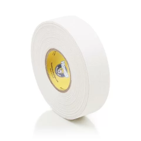 Реальное фото Лента хоккейная 24мм x 13,7м TSP Cloth Hockey Tape white 2729 от магазина СпортСЕ