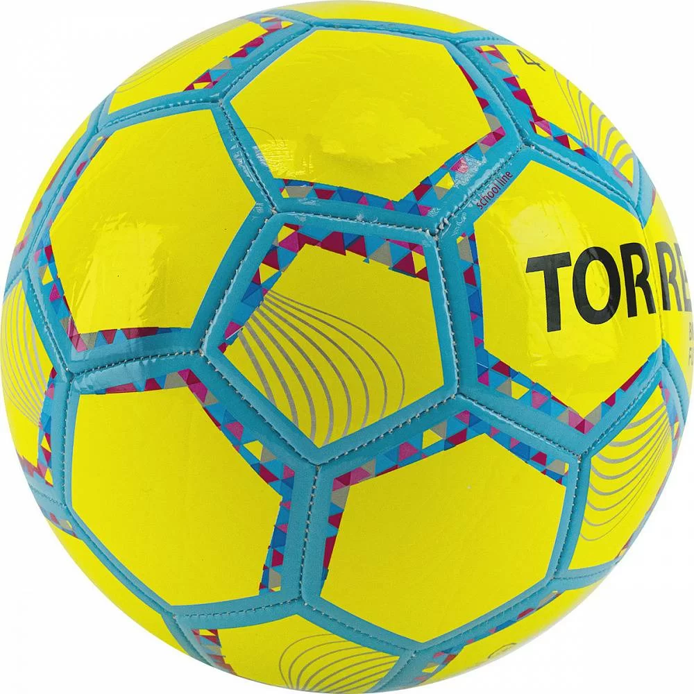 Реальное фото Мяч футзальный Torres Futsal BM 200 №4 32 панели TPU желтый FS32054 от магазина СпортСЕ
