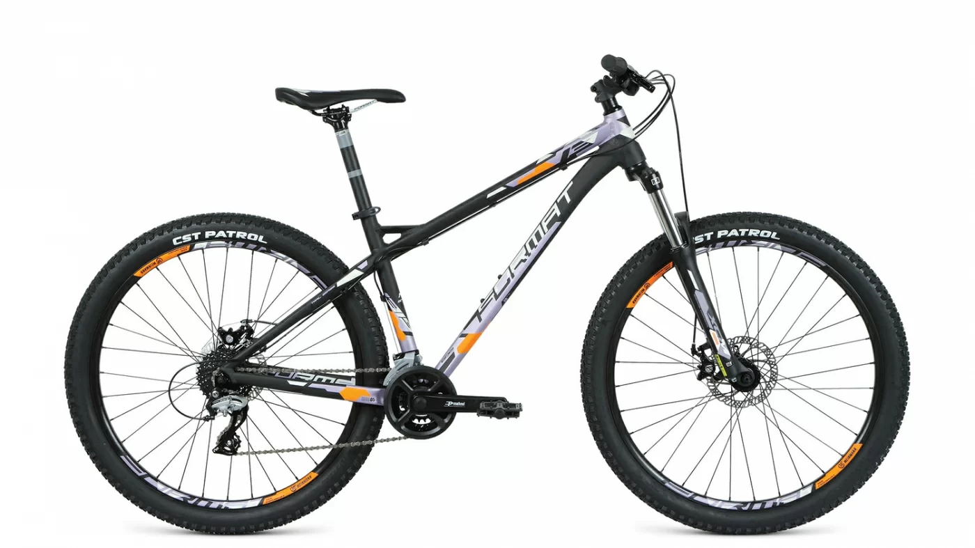 Реальное фото Велосипед Format 1315 27,5" (2020-2021) черный матовый/серый матовый от магазина СпортСЕ