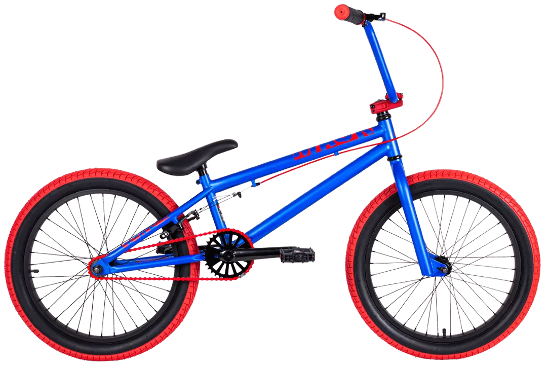 Реальное фото Велосипед BMX TechTeam Mack 20" синий от магазина СпортСЕ