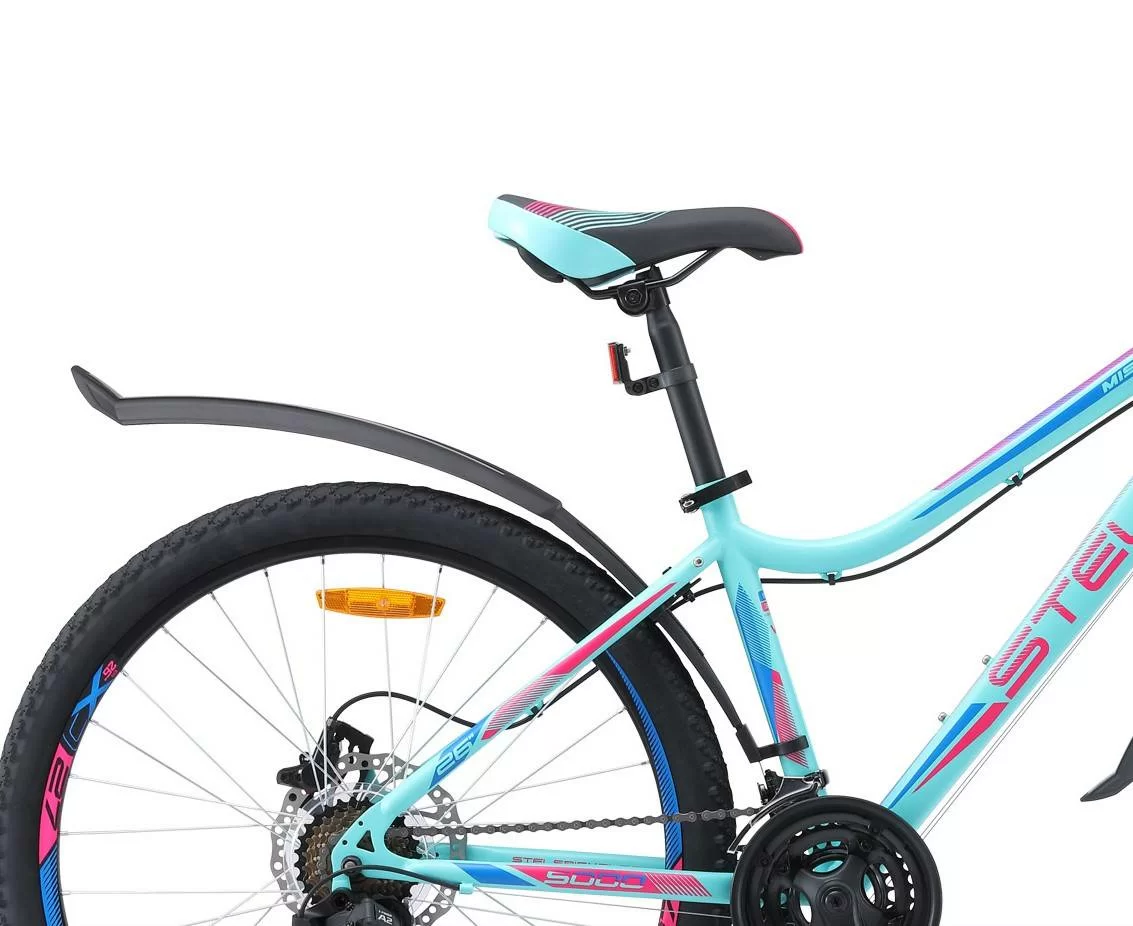 Реальное фото Велосипед Stels Miss-5000 D 26" (2020) мятный V010 от магазина СпортСЕ