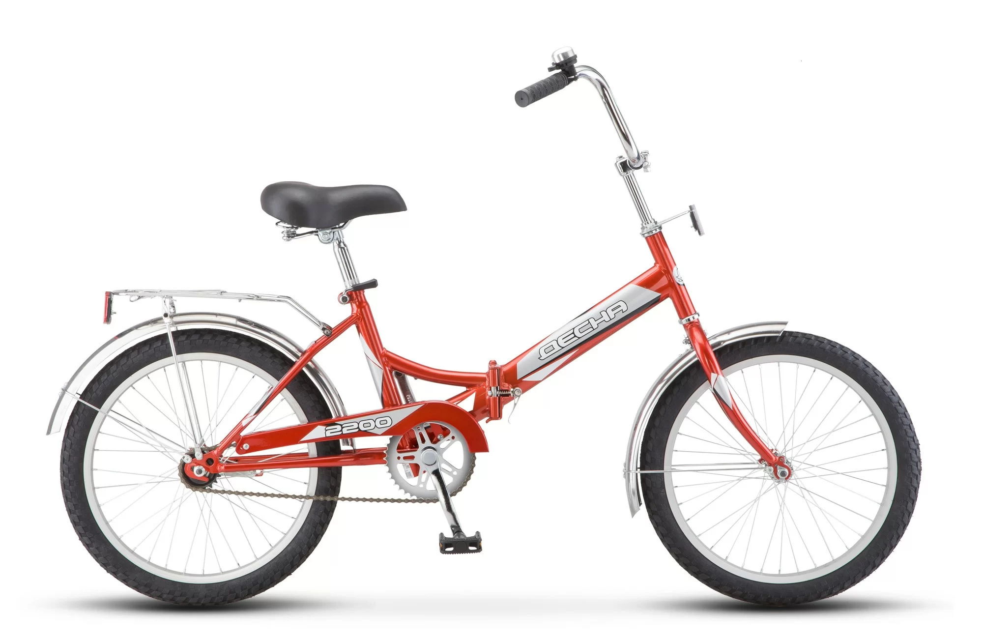 Реальное фото Велосипед Десна-2200 20" красный Z011 от магазина СпортСЕ
