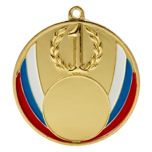 Реальное фото Медаль 50мм PR  золото 100.01 от магазина СпортСЕ