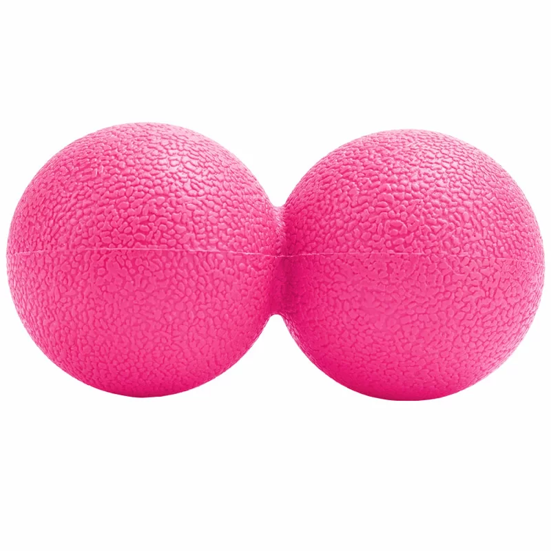 Реальное фото Мяч для МФР MFR-2 двойной 2х65мм розовый (D34411) 10019471 от магазина СпортСЕ