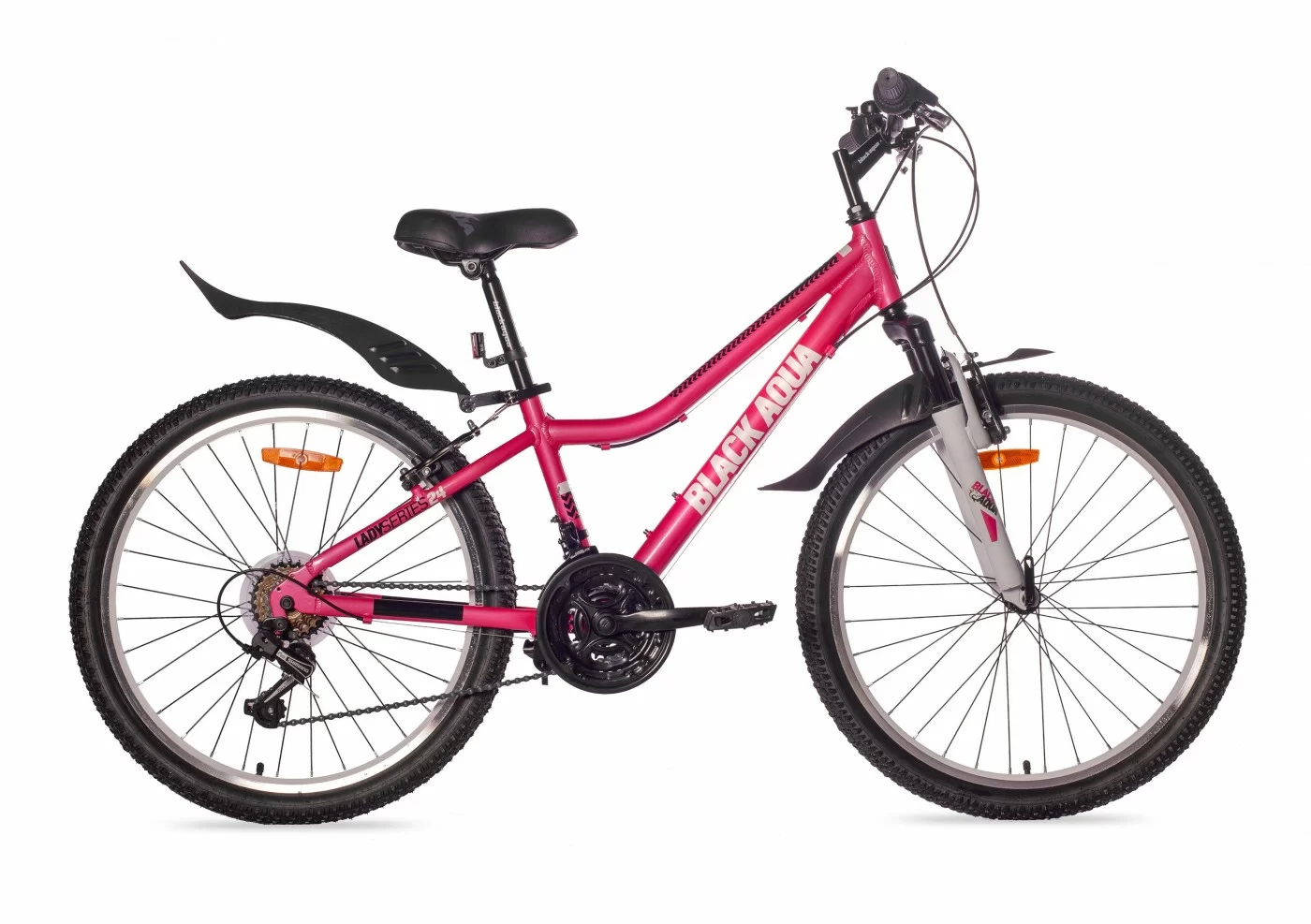 Реальное фото Велосипед Black Aqua Lady 2471 V 24" розовый GL-212V от магазина СпортСЕ
