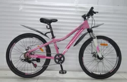 Велосипед 24" Nameless S4300DW, розовый (2024)
