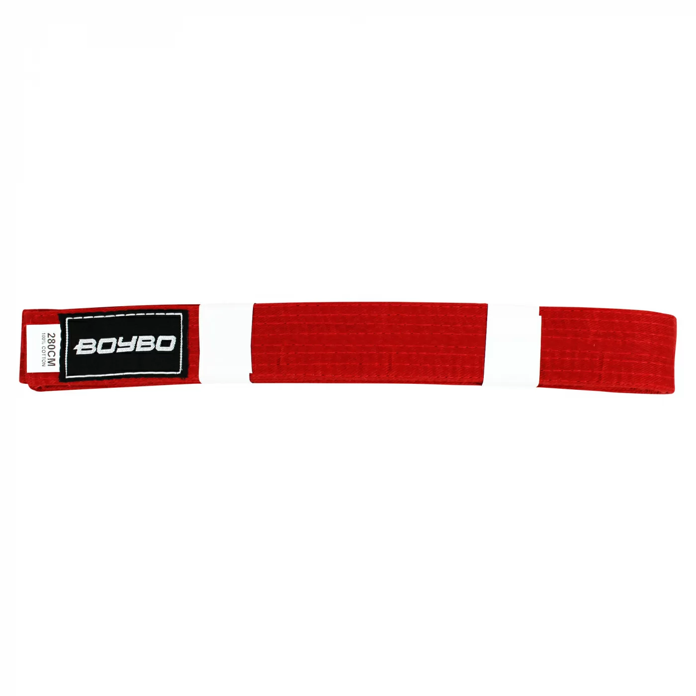 Реальное фото Пояс для единоборств 2.8 м Rusco Sport красный от магазина СпортСЕ