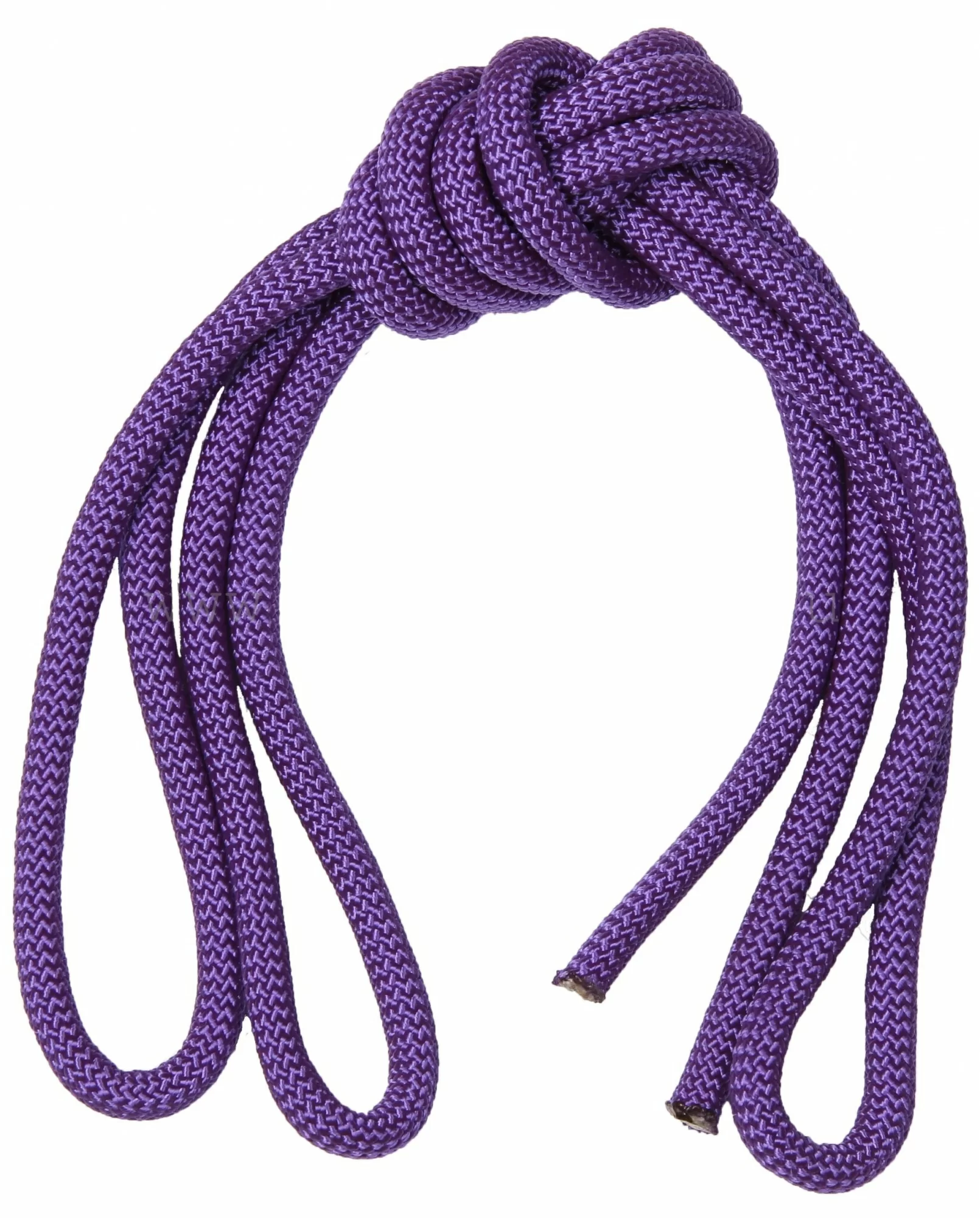 Реальное фото Скакалка гимнастическая утяж. Indigo 2.5 м 150 г фиолетовая SM-121 от магазина СпортСЕ