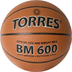 Мяч баскетбольный Torres BM600 №6 ПУ B32026