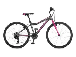 Велосипед подростковый AUTHOR Ultima 2024 Серебряно-розовый