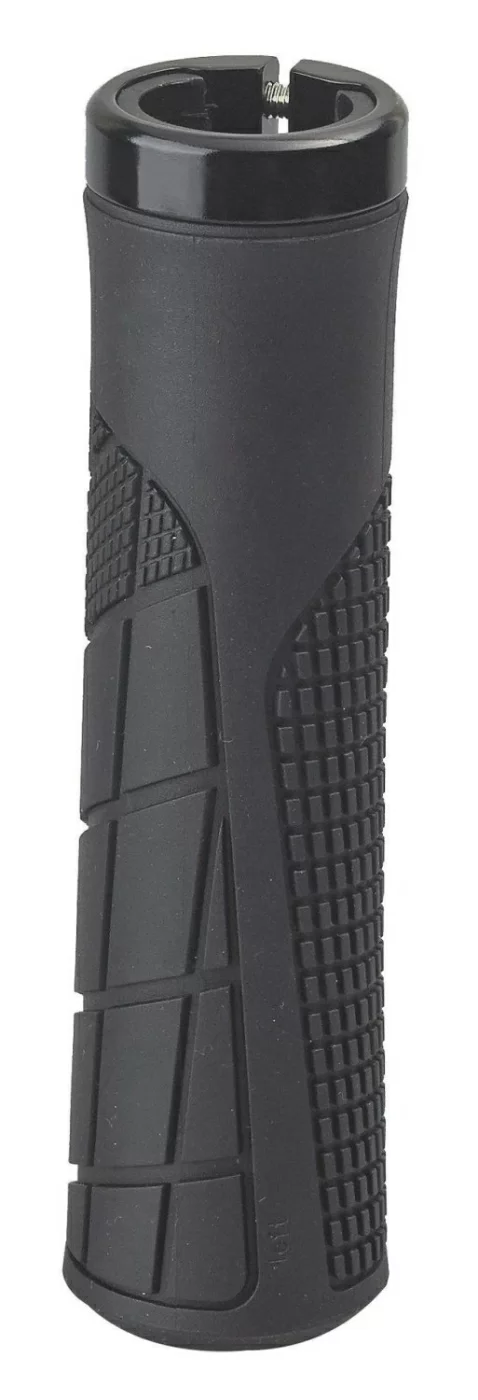 Реальное фото Грипсы H6 OneSideLock 135мм резиновые,антискольз.дизайн черные 00-170565 от магазина СпортСЕ