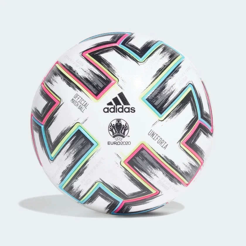 Реальное фото Мяч футбольный Adidas Uniforia Pro №5 FH7362 от магазина СпортСЕ