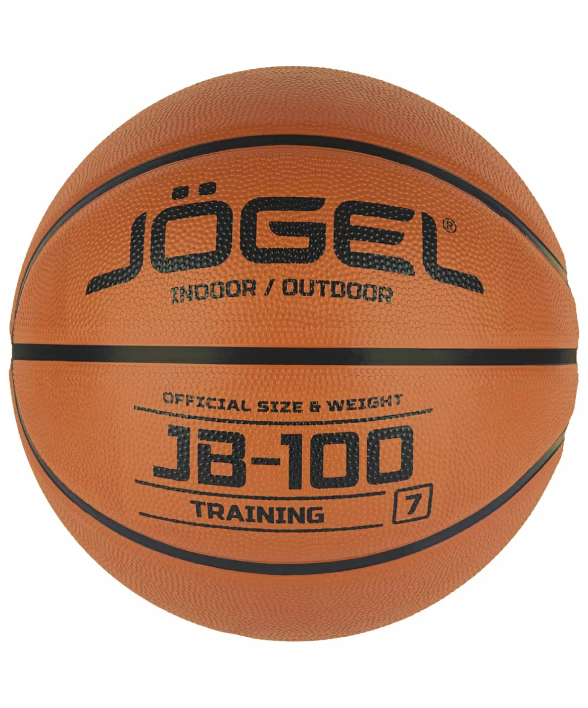 Реальное фото Мяч баскетбольный Jögel JB-100 №7 (BC21) УТ-00018767 от магазина СпортСЕ