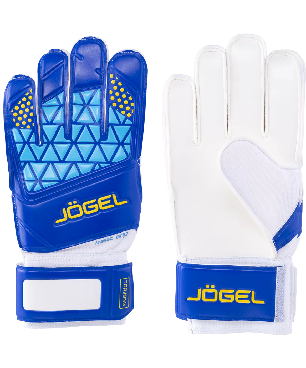 Реальное фото Перчатки вратарские Jögel Nigma Training Flat синий УТ-00018472 от магазина СпортСЕ