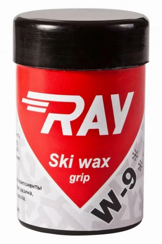 Реальное фото Мазь лыжная Ray W-9 -15..-30°C синтетическая 35 г бесцветная W-9 от магазина СпортСЕ