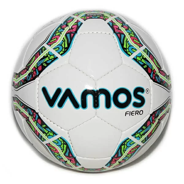Реальное фото Мяч футбольный Vamos Fiero 32П №5 BV 2560-AFH от магазина СпортСЕ
