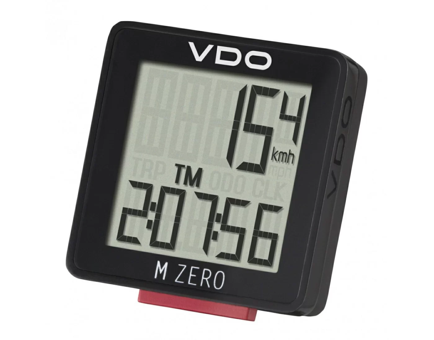 Реальное фото Велокомпьютер VDO M-Zero WR 5 ф-ций 3-строчный дисплей (10) черный 4-3000 от магазина СпортСЕ