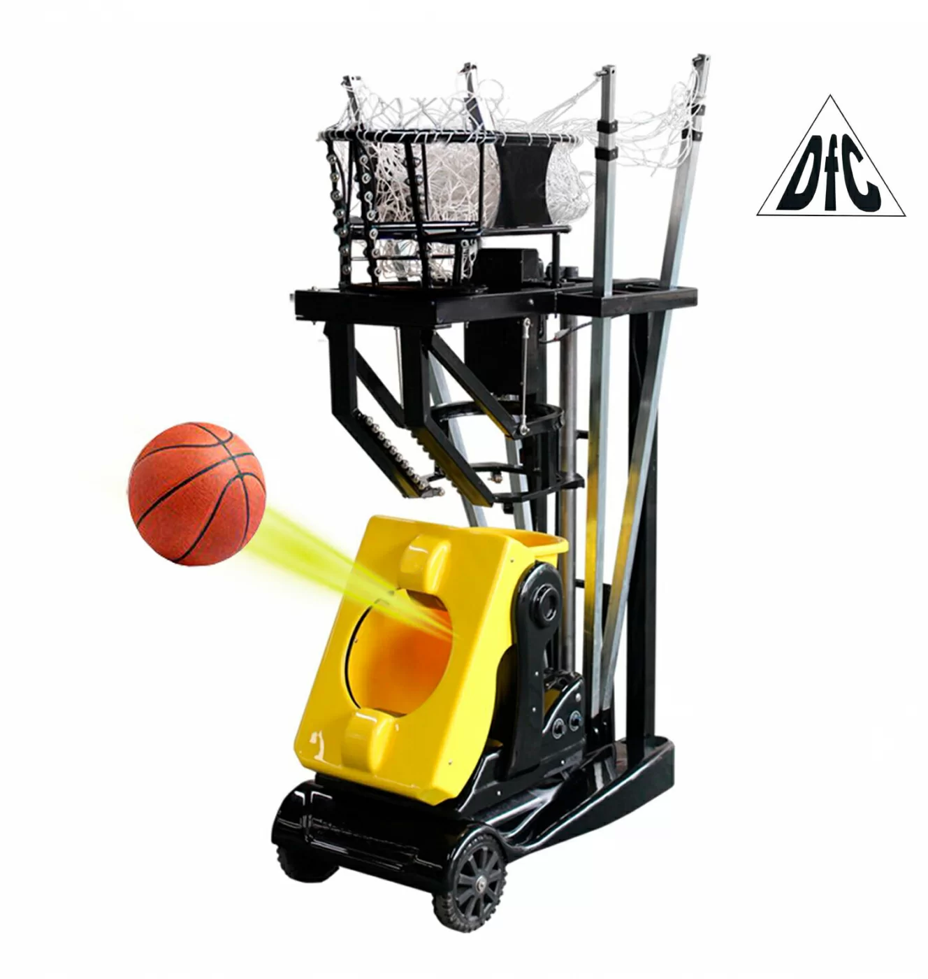 Реальное фото Робот баскетбольный для подачи мячей DFC RB100 от магазина СпортСЕ
