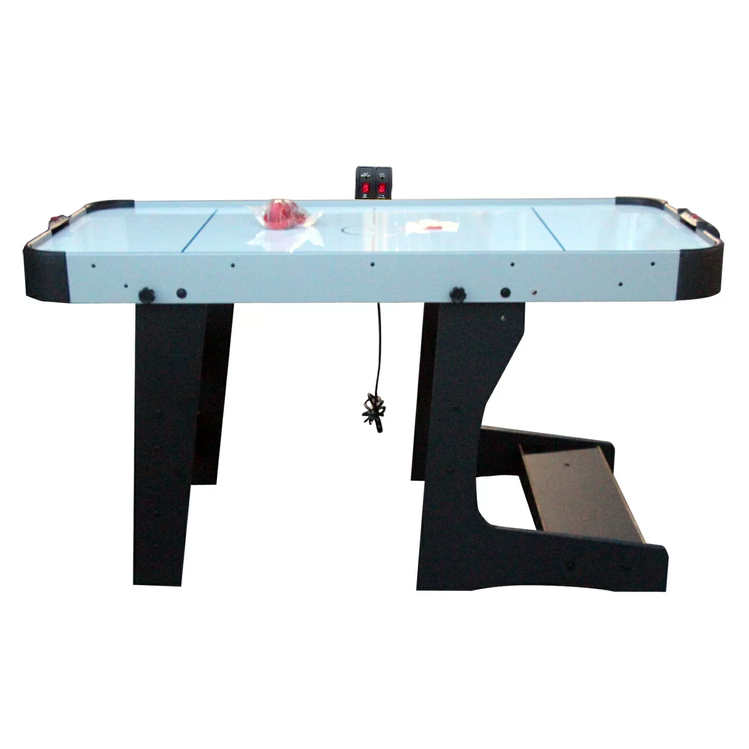Реальное фото Игровой стол - аэрохоккей DFC "BASTIA 5" складной HM-AT-60301 от магазина СпортСЕ