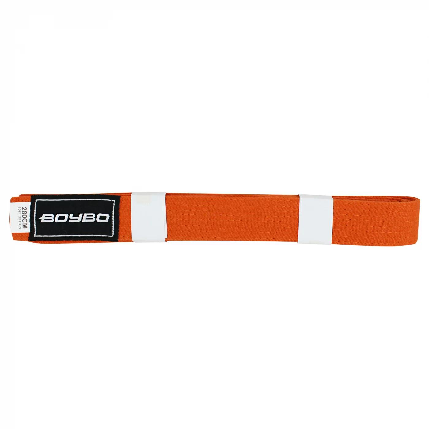 Реальное фото Пояс для единоборств 2.8 м Rusco Sport оранжевый от магазина СпортСЕ