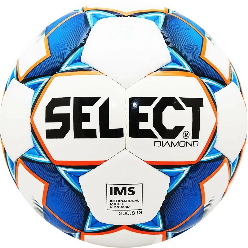 Реальное фото Мяч футбольный Select* Diamond №5 IMS 32П 2017 810015/П от магазина СпортСЕ