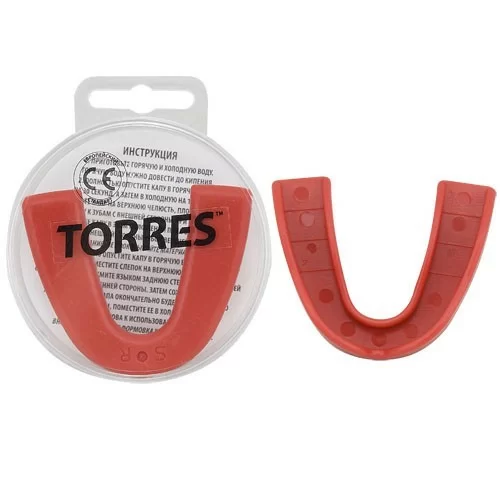 Реальное фото Капа Torres термопластичная красный PRL1021RD от магазина СпортСЕ