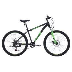 Велосипед TechTeam Storm 27,5" (2024) черно-зеленый