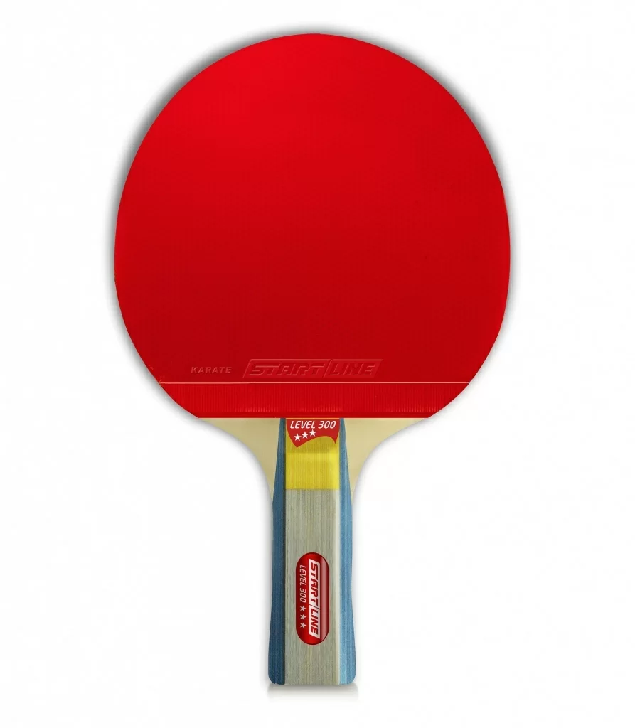 Реальное фото Ракетка для настольного тенниса Start line Level 300 New (анатом.) 12401 от магазина СпортСЕ