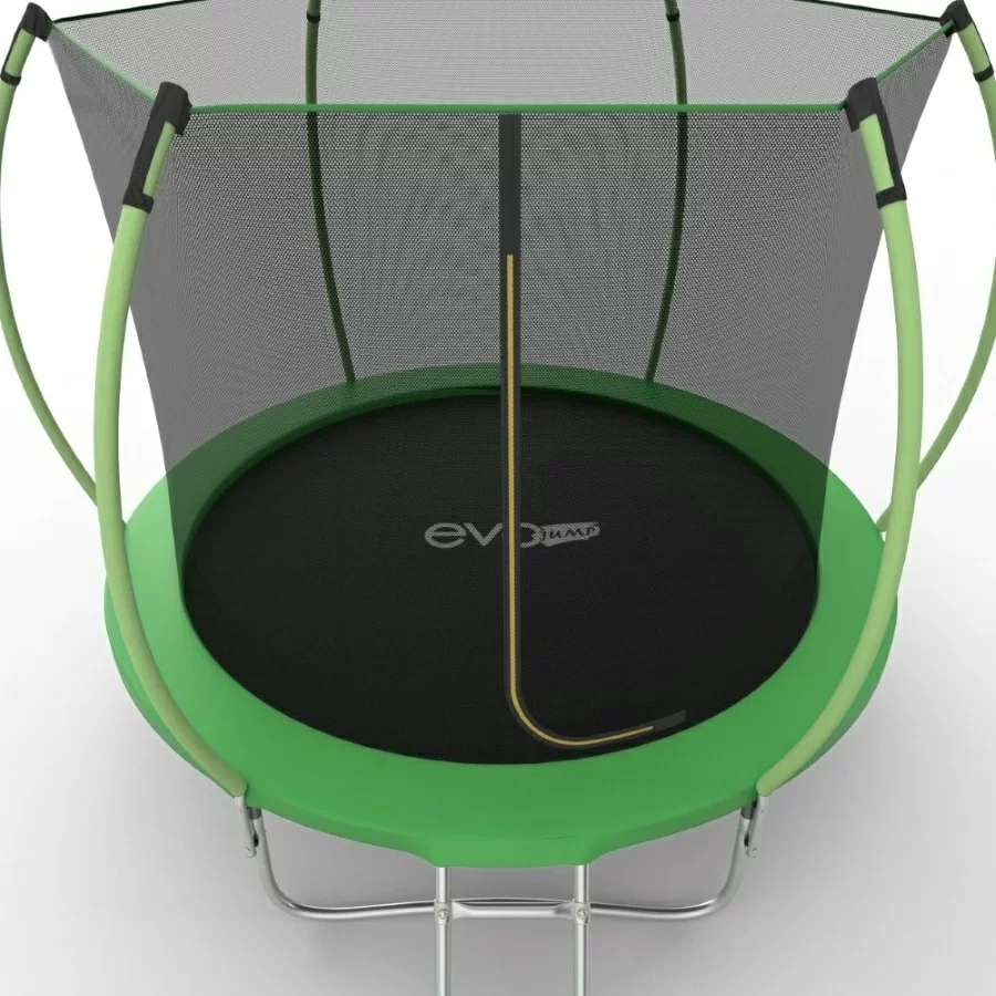Реальное фото EVO JUMP Internal 10ft (Green) Батут с внутренней сеткой и лестницей, диаметр 10ft (зеленый) от магазина СпортСЕ