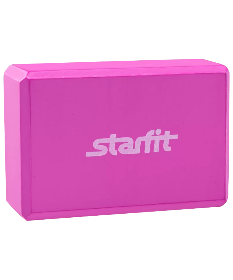Реальное фото Блок для йоги StarFit FA-101 EVA розовый  8668 от магазина СпортСЕ