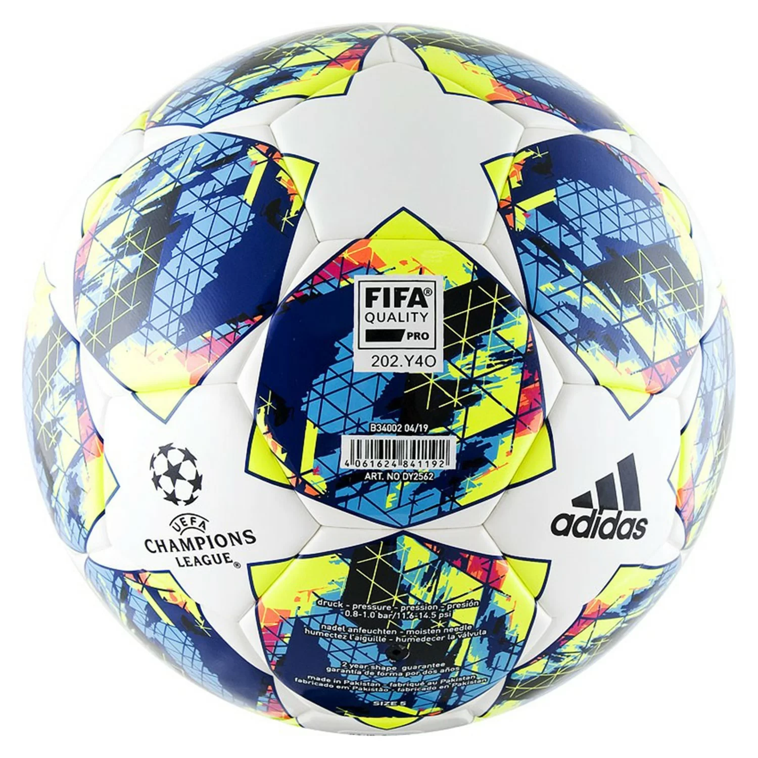 Реальное фото Мяч футбольный Adidas Finale Comp DY2562 от магазина СпортСЕ