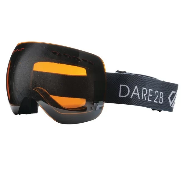 Реальное фото Очки горнолыжные Liberta II Goggle (Цвет 800, Черный) DUE416 от магазина СпортСЕ