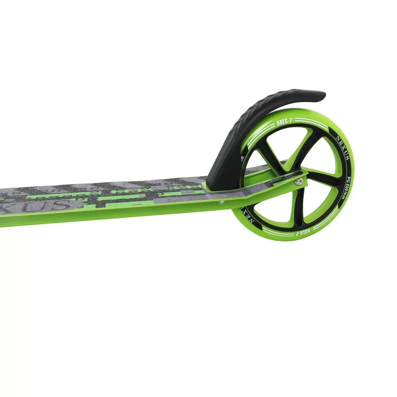 Реальное фото Самокат RGX Nexus green от магазина СпортСЕ