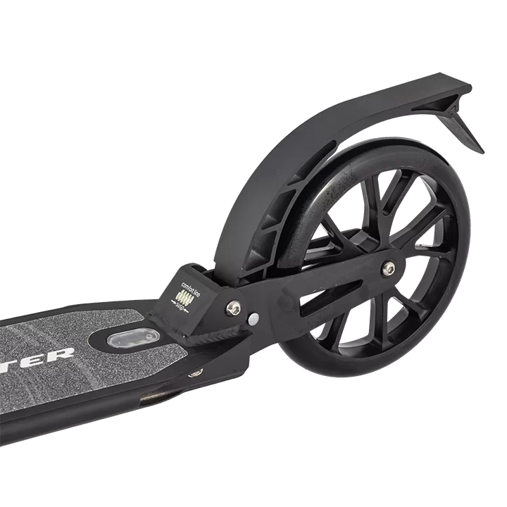 Реальное фото Самокат TechTeam City scooter (2021) black от магазина СпортСЕ