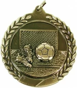 Реальное фото Медаль MD513 d-45 мм футбол от магазина СпортСЕ
