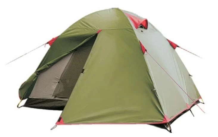 Реальное фото Палатка Tramp Lite Tourist 2 зеленый TLT-004.06 от магазина СпортСЕ