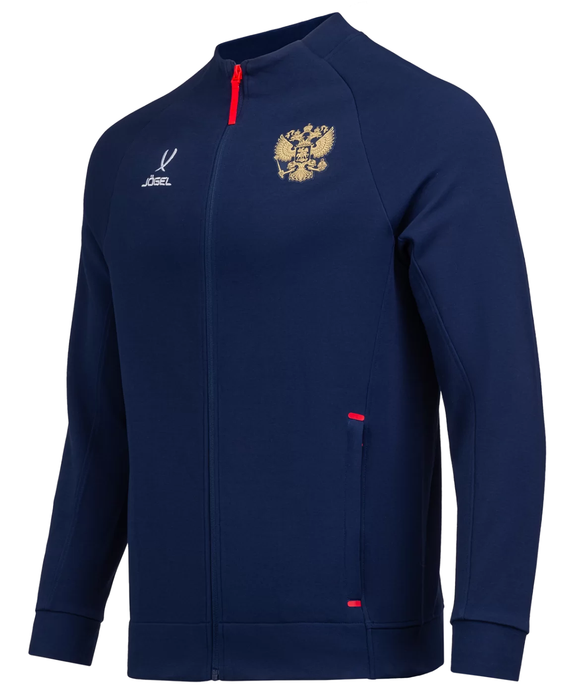 Реальное фото Олимпийка NATIONAL Essential FZ Jacket, темно-синий от магазина СпортСЕ