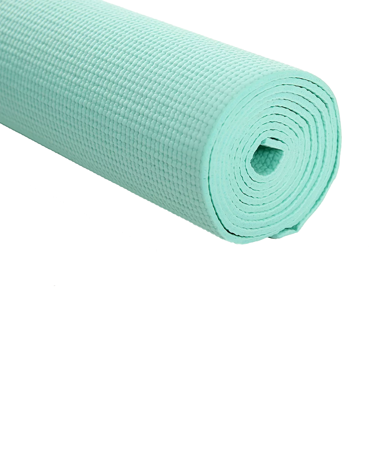 Реальное фото Коврик для йоги StarFit FM-101 PVC 173x61x0,4 см мятный УТ-00018900 от магазина СпортСЕ