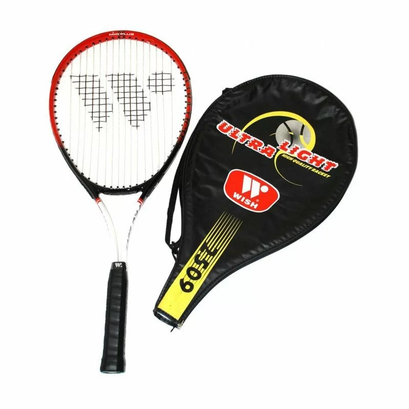 Реальное фото Ракетка для тенниса Wish 2509 чехол 3/4 от магазина СпортСЕ