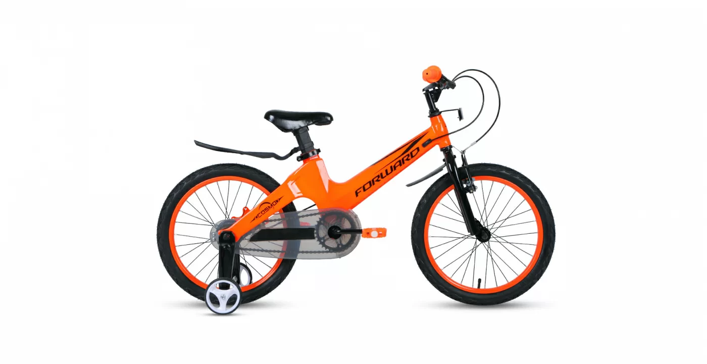 Реальное фото Велосипед Forward Cosmo 18 2.0 (2021) оранжевый 1BKW1K7D1020 от магазина СпортСЕ