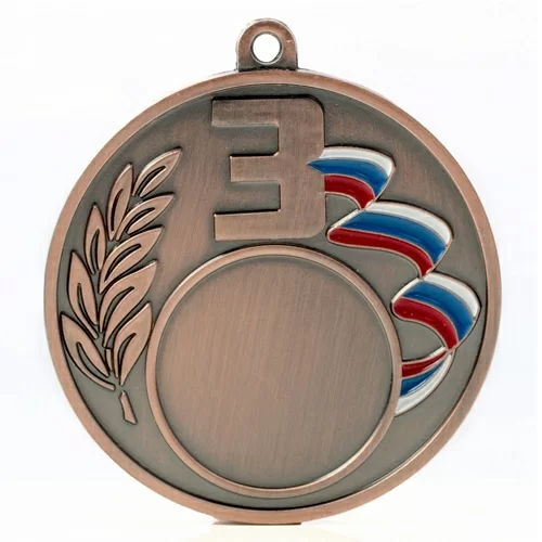 Реальное фото Медаль 50мм PR  бронза 004.03 от магазина СпортСЕ