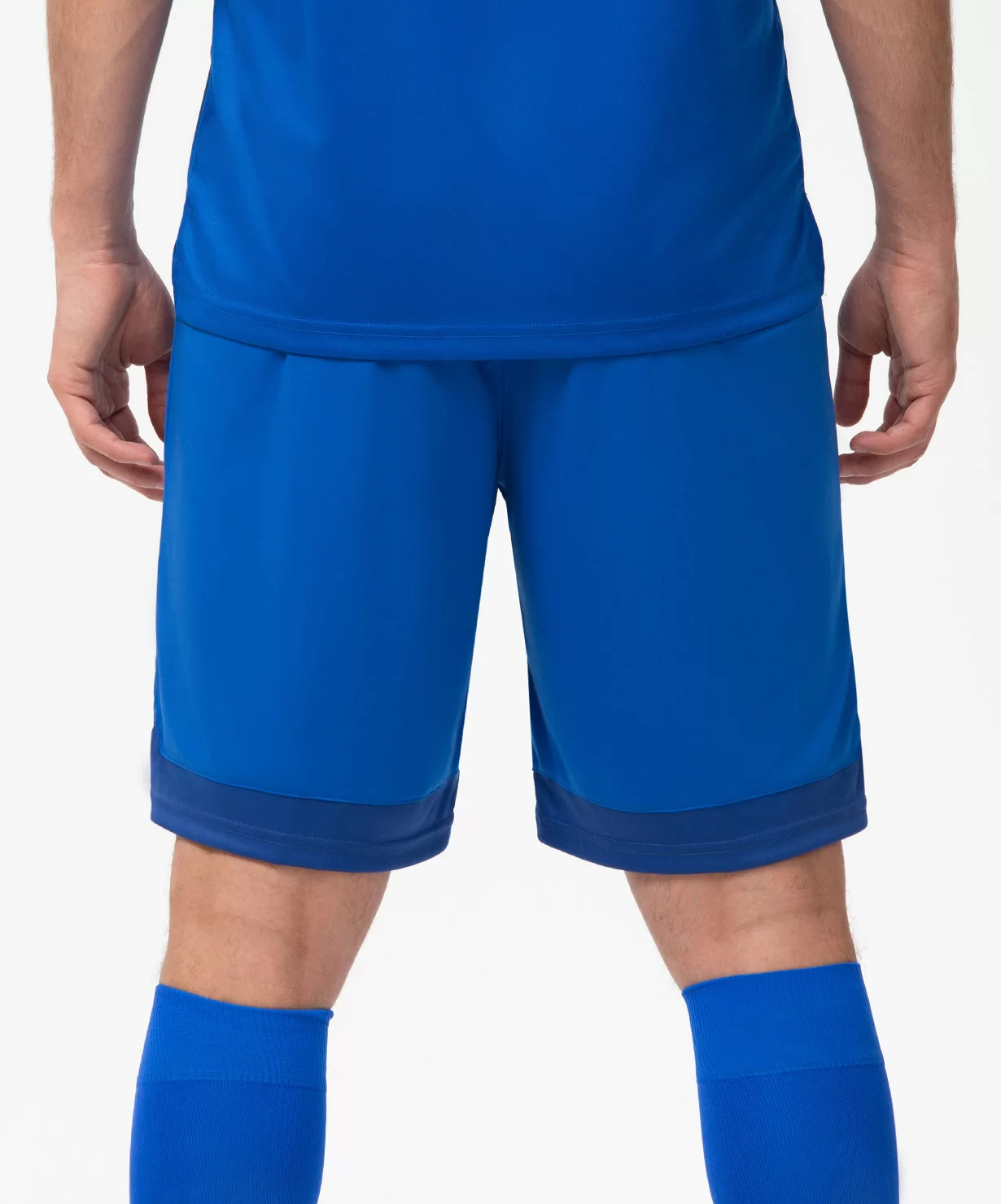 Реальное фото Шорты игровые DIVISION PerFormDRY Union Shorts, синий/темно-синий/белый от магазина СпортСЕ