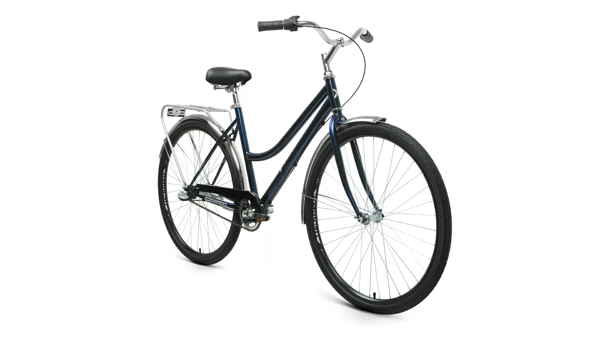 Реальное фото Велосипед Forward Talica 28 3.0 (2020-2021) темно-синий/серебристый от магазина СпортСЕ