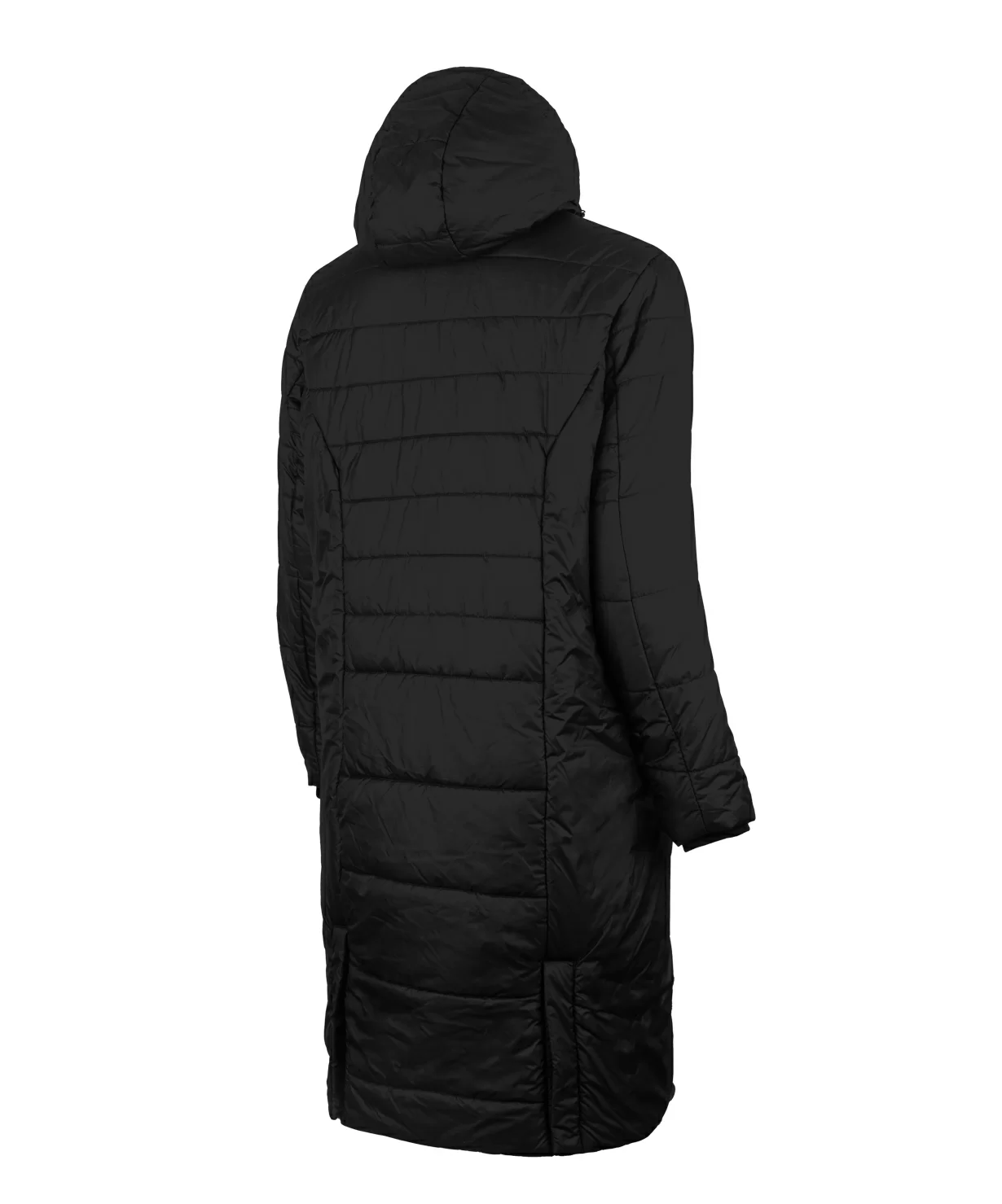 Реальное фото Пальто утепленное ESSENTIAL Long Padded Jacket, черный от магазина СпортСЕ