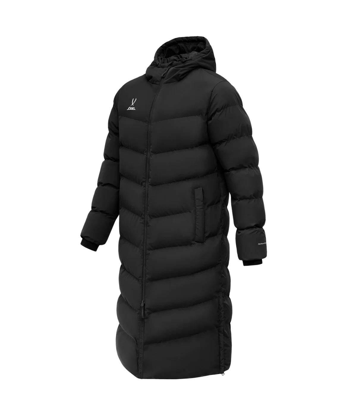 Реальное фото Пальто утепленное ESSENTIAL PerFormPROOF Padded Coat, черный от магазина СпортСЕ